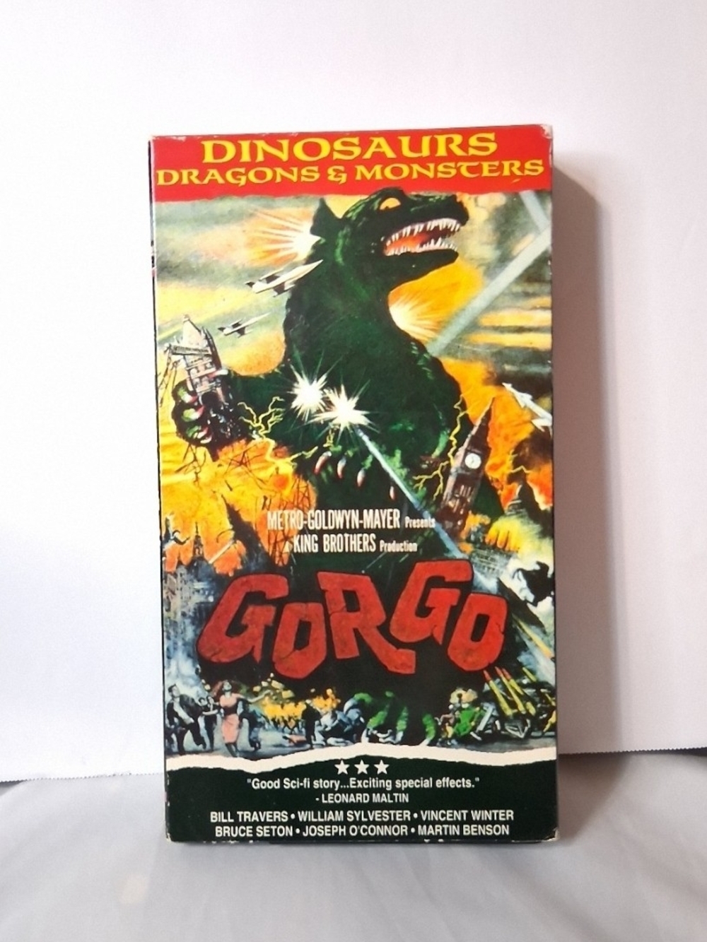 The Gorgo (VHS, 1993) Sci-fi story MGM VCI dinosaurs dragons monsters